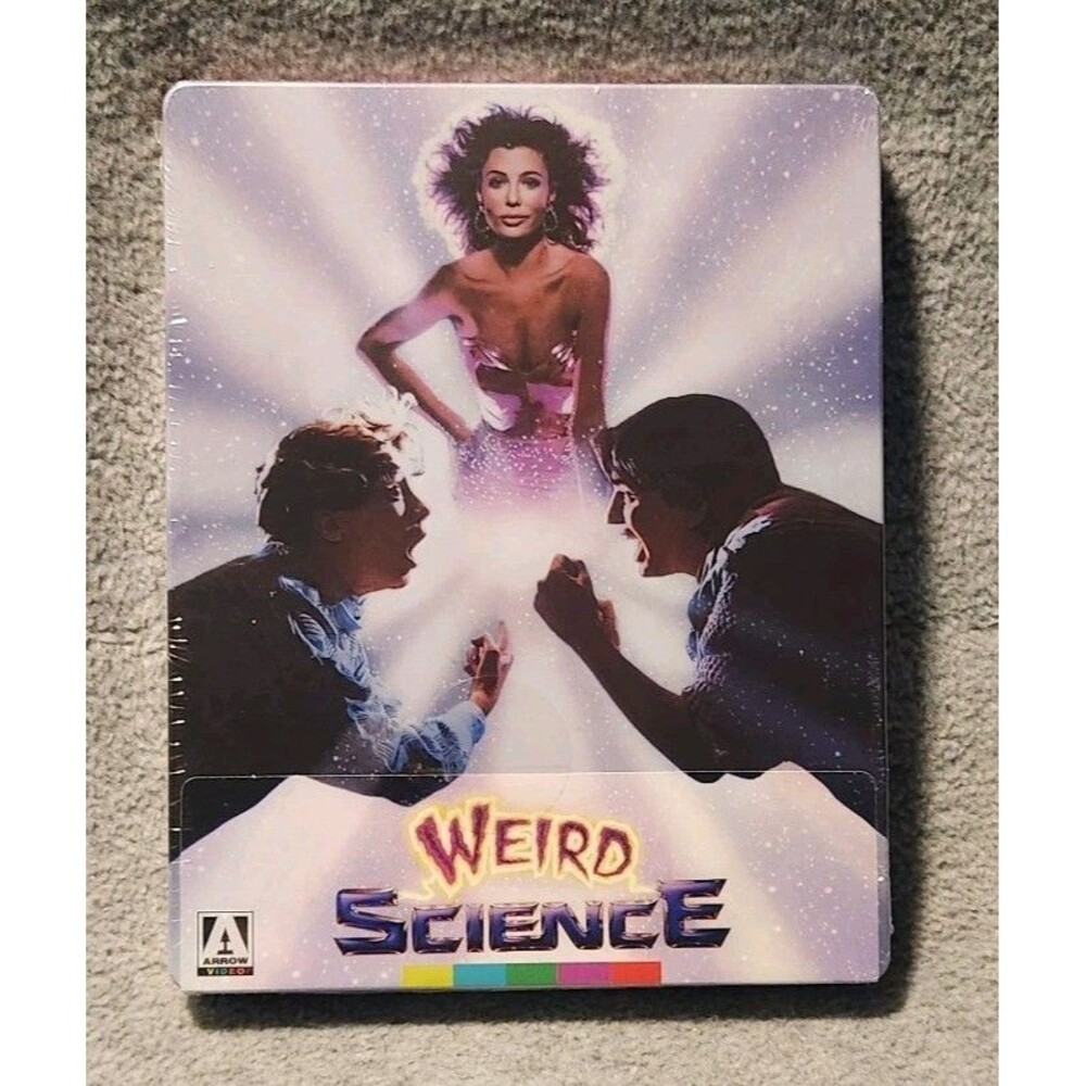 Weird Science Bluray Steelbook Theatrical + Extended Arrow Video NEW Sealed